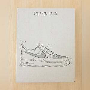 Design District NIKE AIR "SNEAKER HEAD" Canvas Wall Art 14x11" Burlington 2021